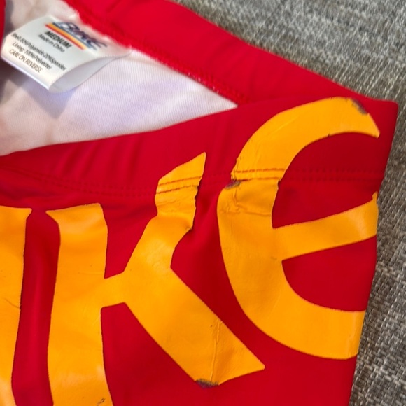 Red and Gold Briefs with Bold Lettering - Picture 8 of 8